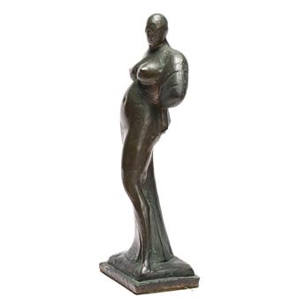 GASTON LACHAISE (1882-1935) Woman (Woman Without Beads; Standing Woman with Arms Behind her Back).